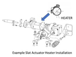 Flap Slat Heater